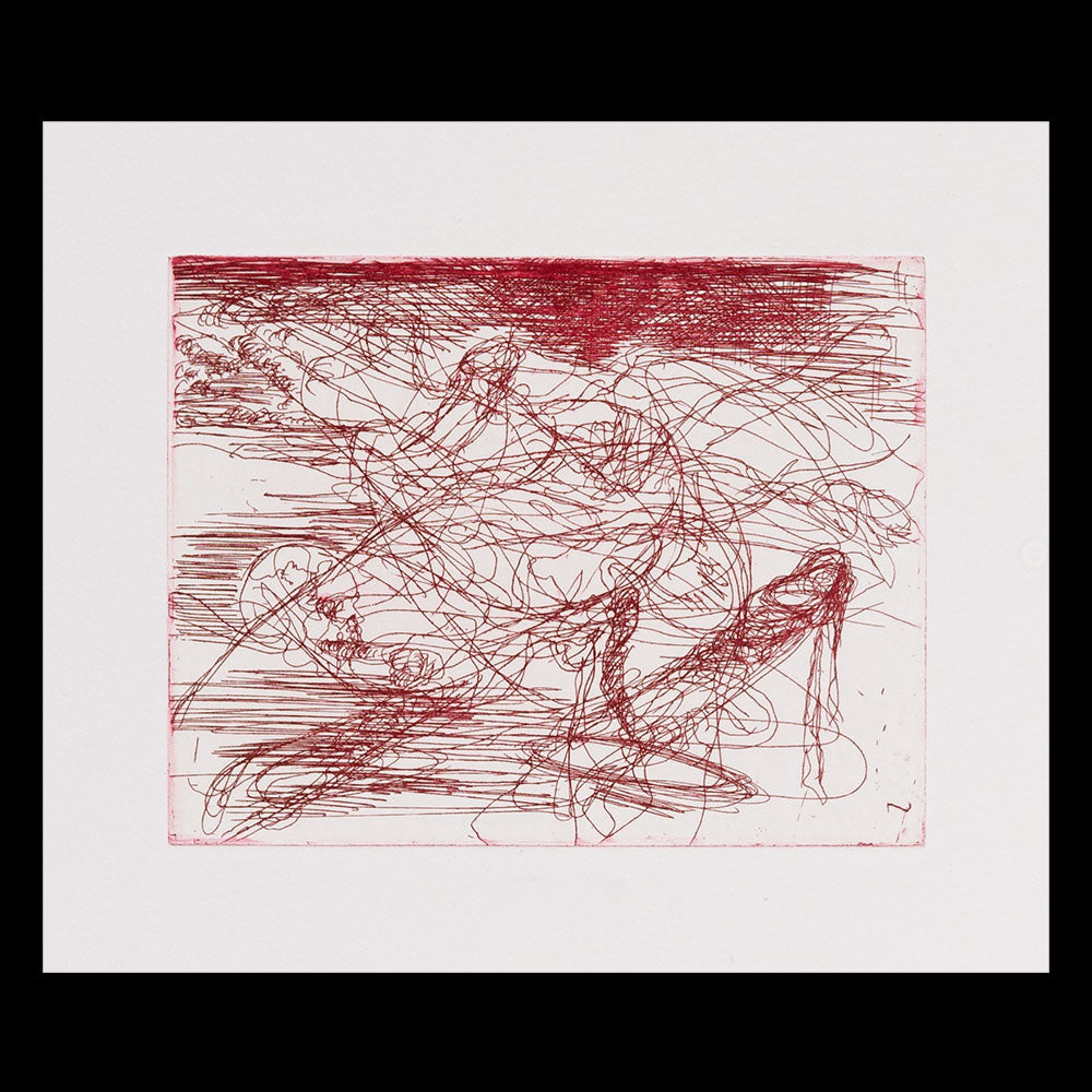 Christian Lemmerz Radering - Erotica VIII